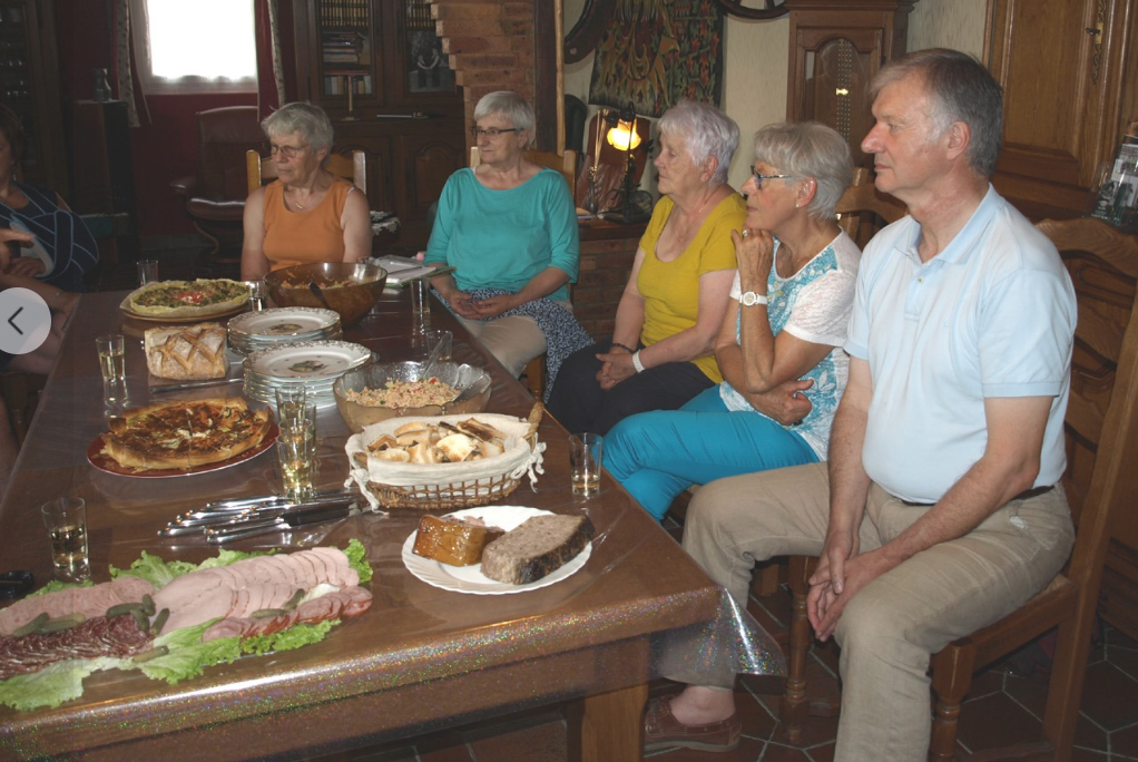 Repas avec nos amis de Chalons en Champagne